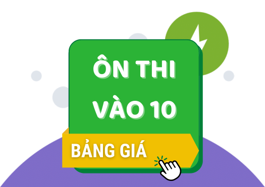 Bảng giá ôn thi vào 10